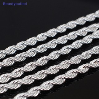 [Beautyoufeel] สร้อยคอโซ่ เงินแท้ 925 ประดับไหปลาร้า เรียบง่าย เครื่องประดับแฟชั่น คุณภาพสูง สําหรับผู้หญิง และผู้ชาย