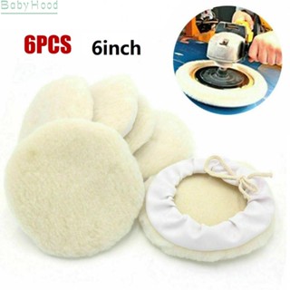 【Big Discounts】Buffing Pads Wheel 6Pcs Bonnet Buffing Car Lambs Wool Pad Polisher Pad Durable#BBHOOD