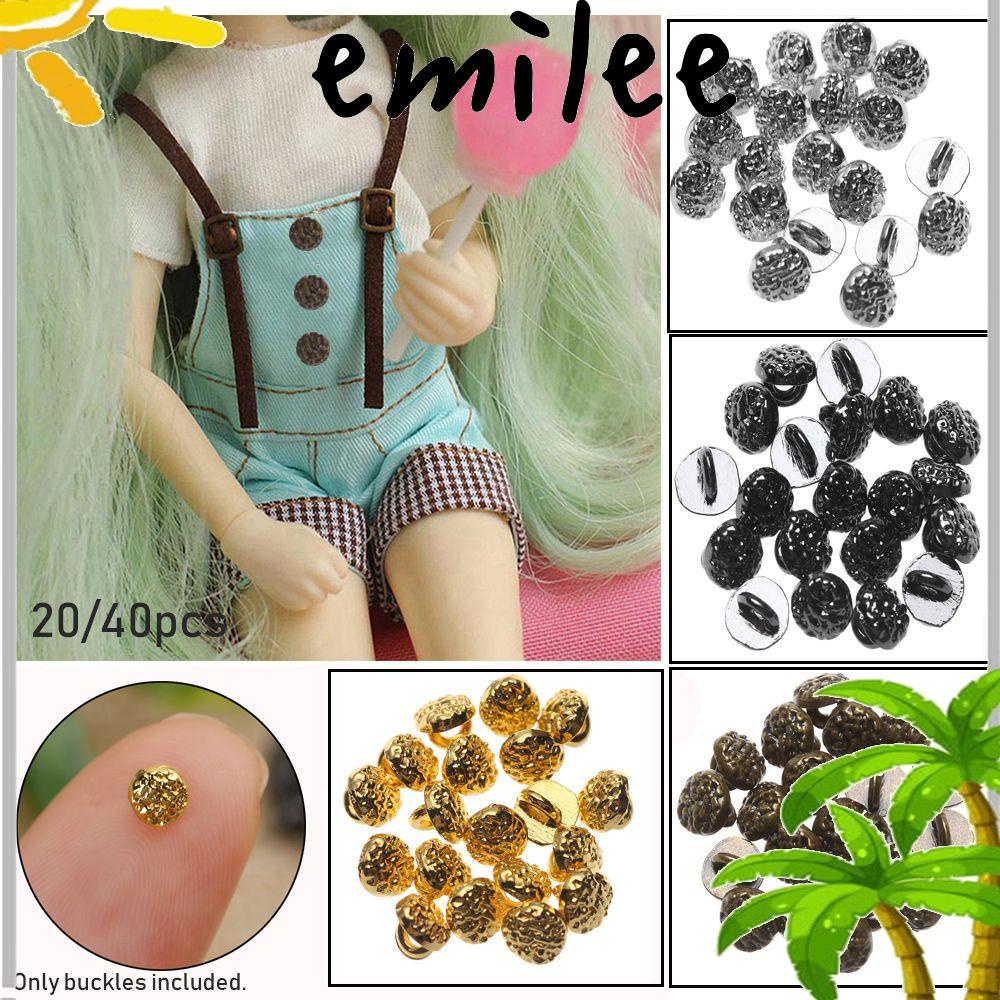 emilee-กระดุม-ขนาดเล็ก-20-40-ชิ้น-สําหรับตุ๊กตา-diy