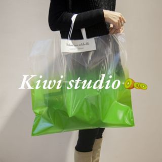 Kiwistudio~ ถุงพลาสติกใส กันน้ํา สําหรับใส่ของขวัญ (073)