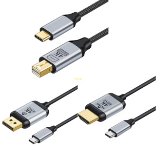 Btsg อะแดปเตอร์แปลง USB-C Type-C 3 1 เป็น Mini DisplayPort DP 4K60HZ