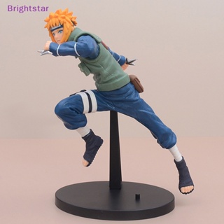Brightstar โมเดลฟิกเกอร์ PVC รูปปั้นอนิเมะ Naruto Namikaze Minato ขนาด 19 ซม. ของเล่นสะสม สําหรับเด็ก
