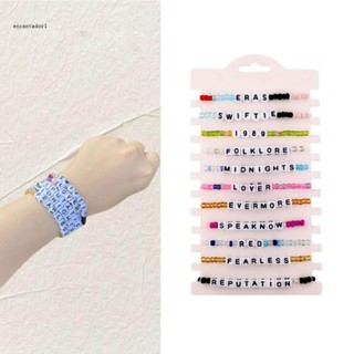 ✿ 11 ชิ้น ที่ไม่ซ้ําใคร สร้อยข้อมือ สวิฟตี้ ลูกปัดยืด ปรับได้ ชายหาด สร้อยข้อมือ โบฮีเมียน