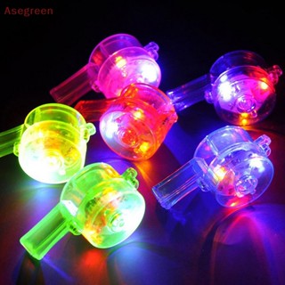 [Asegreen] นกหวีดเรืองแสง มีไฟ LED ของเล่นสําหรับปาร์ตี้