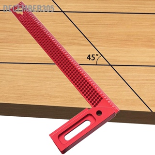 December305 มุมขวา Scriber Hole Positioning Gauge 45 90 องศาเค้าโครงงานไม้ Scribing Marking ไม้บรรทัด 300 มม.