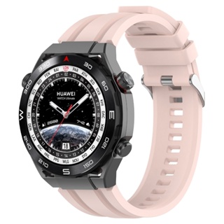 สายนาฬิกาข้อมือซิลิโคน 22 มม. แบบเปลี่ยน สําหรับ Huawei Watch Ultimate Smart Watchband Correa Huawei GT2 GT3 Pro 46 มม.