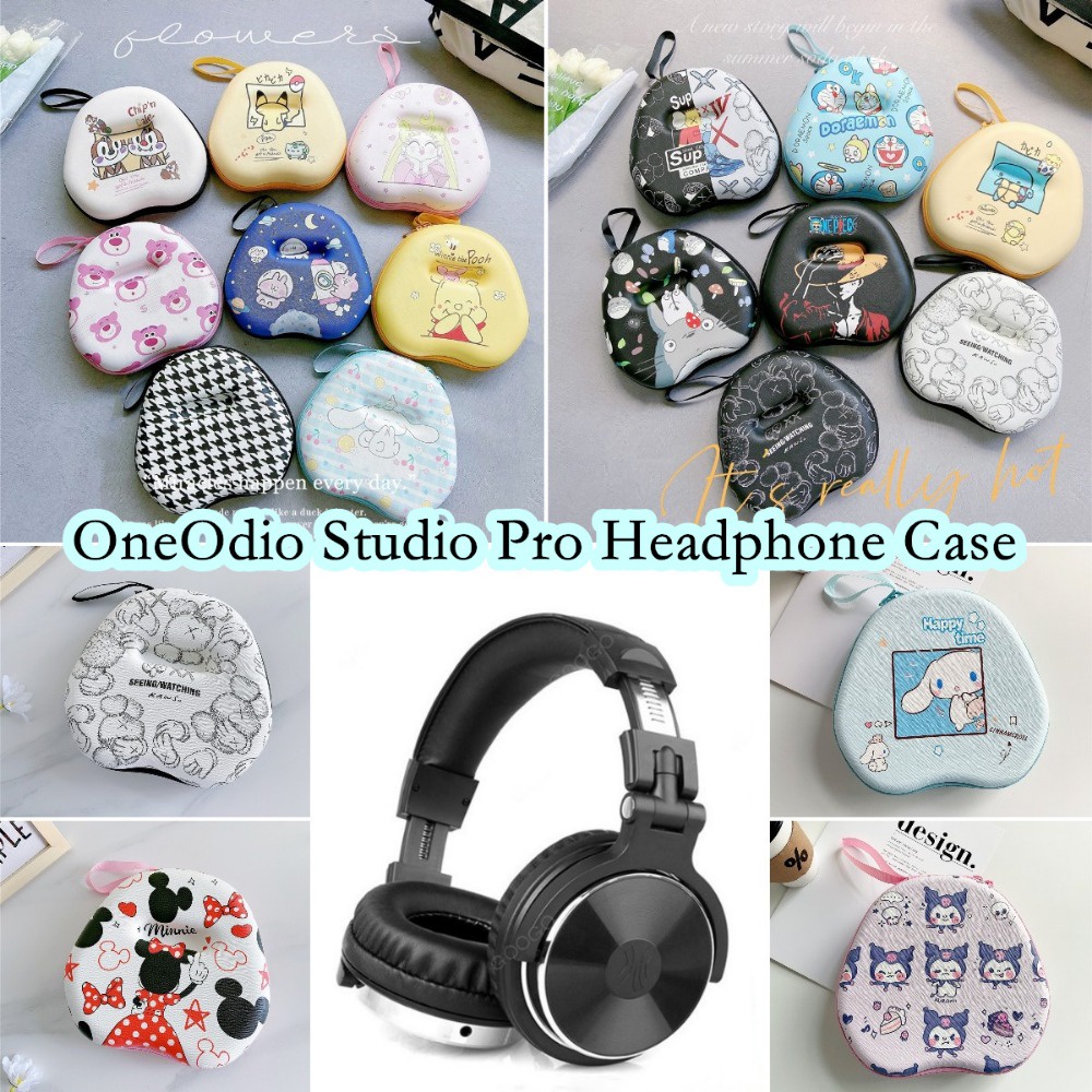 จัดส่งรวดเร็ว-เคสหูฟัง-ลายการ์ตูนปิกาจู-สําหรับ-oneodio-studio-pro