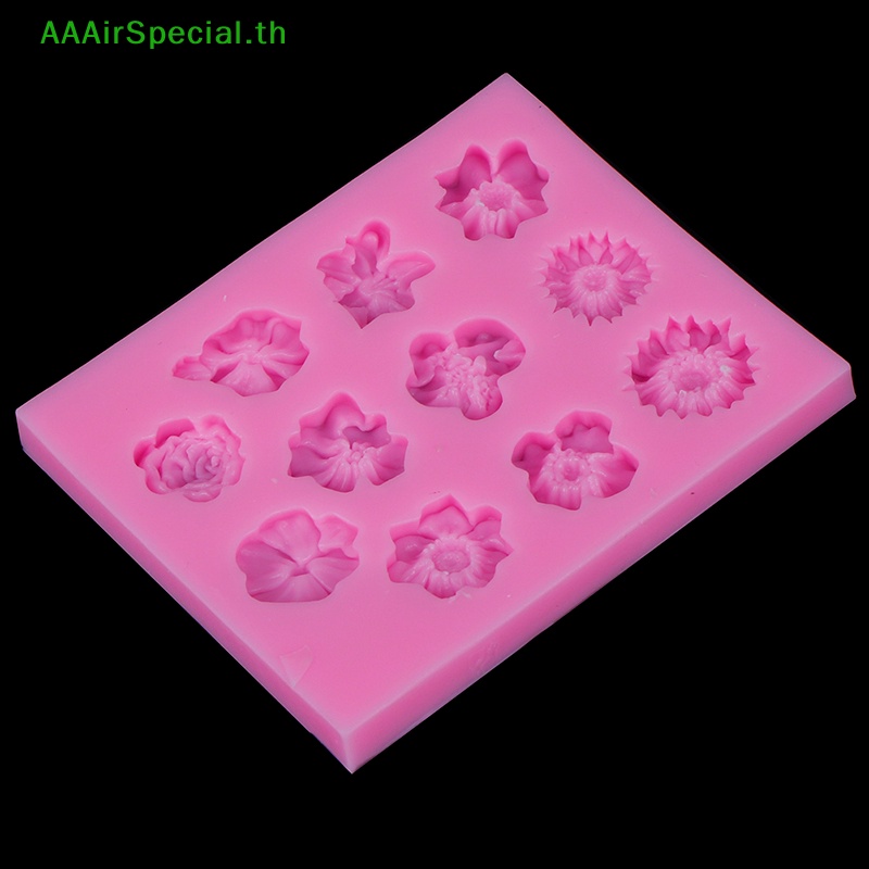 aaairspecial-แม่พิมพ์ซิลิโคน-ลายดอกไม้-สําหรับทําช็อคโกแลต-เค้ก-1-ชิ้น-th