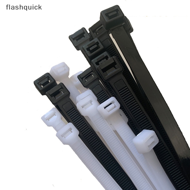 flashquick-สายรัดไนล่อนพลาสติก-ล็อคในตัว-100-ชิ้น-3x200-ลูป