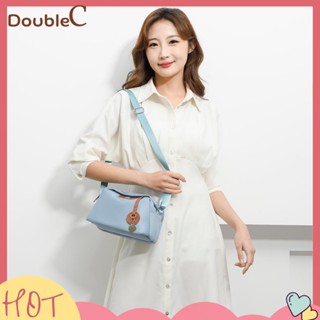 【Double C 】✿   กระเป๋าถือ กระเป๋าสะพายไหล่ ผ้าออกซ์ฟอร์ด ทรงโท้ท หรูหรา สําหรับสตรี