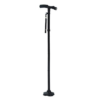 Magic Cane Folding LED Light Safety Walking Stick For Old Man T Handlebar