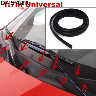 【DAISYG】Car Sealing strip Front Black Panel 1.7 meters Exterior Rubber Decorative