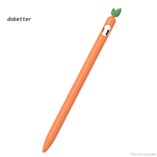 &lt;Dobetter&gt; เคสซิลิโคนนิ่ม รูปผักน่ารัก สําหรับ Apple Pencil 1/2