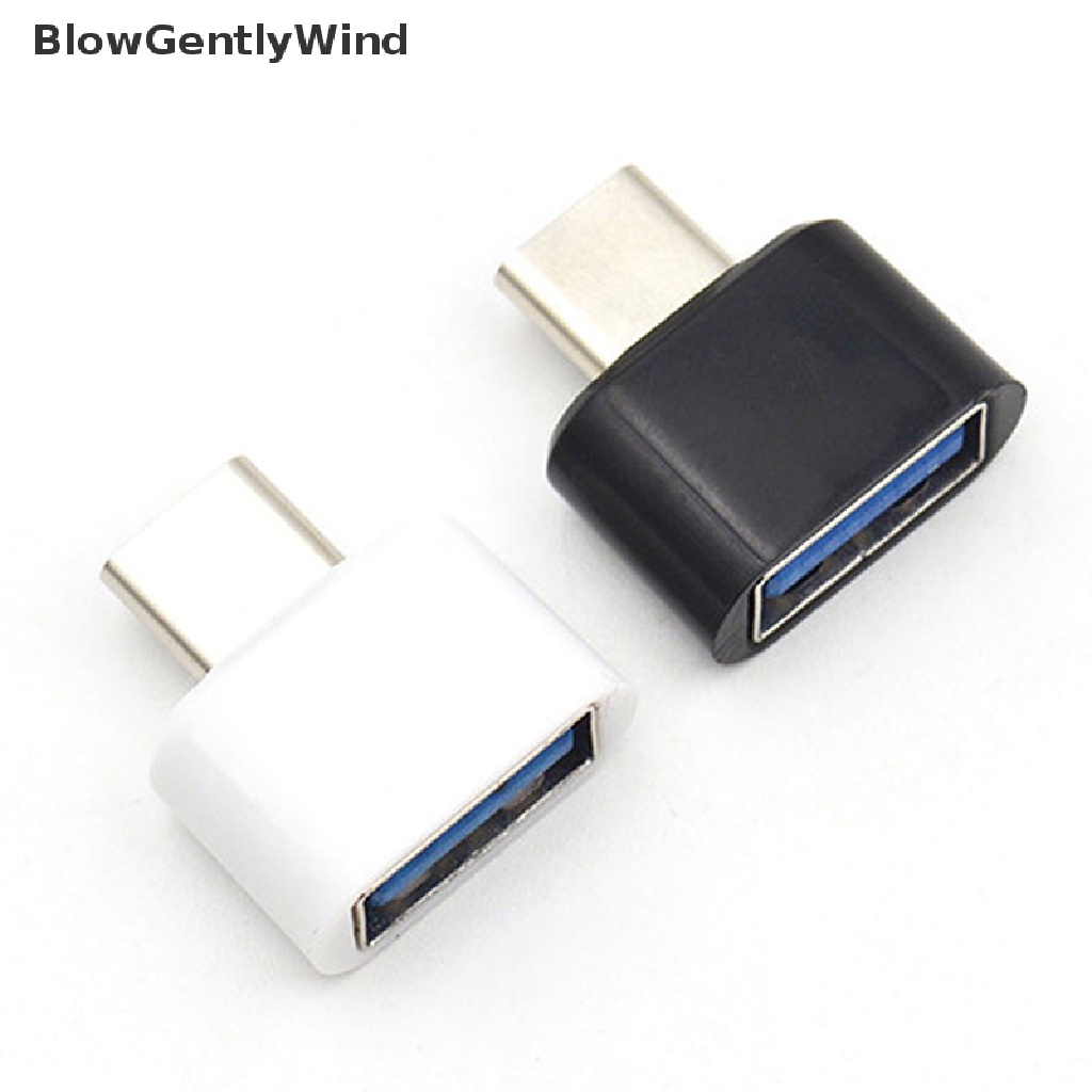 blowgentlywind-อะแดปเตอร์แปลงข้อมูล-usb-type-c-ตัวผู้-เป็น-usb-2-0-ตัวเมีย-otg-สําหรับโทรศัพท์มือถือ-bgw-2-ชิ้น