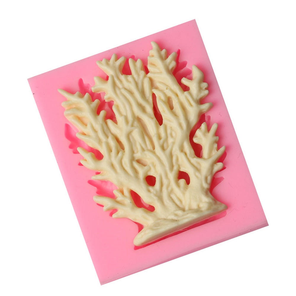 แม่พิมพ์ซิลิโคน-รูปปะการังทะเล-สําหรับทําช็อคโกแลต-เค้ก-ฟองดองท์-น้ําตาล-ตกแต่งเค้ก