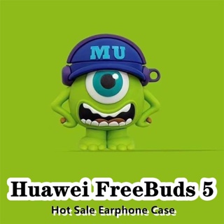 【Case Home】เคสหูฟัง แบบนิ่ม ลายการ์ตูน สําหรับ Huawei FreeBuds 5 Huawei FreeBuds 5