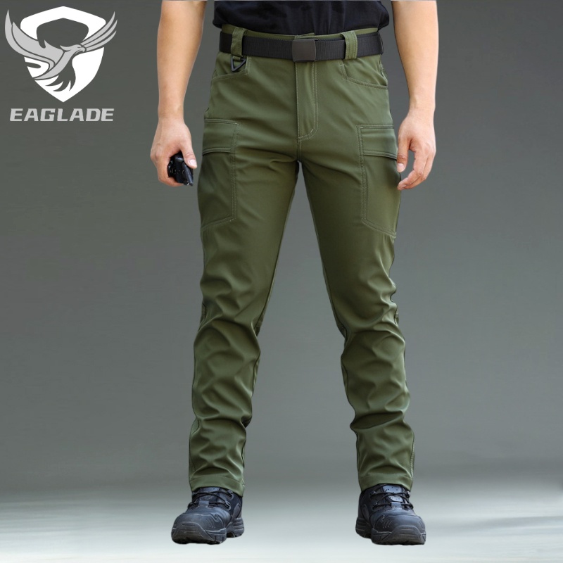 eaglade-กางเกงคาร์โก้ยุทธวิธี-ผู้ชาย-ix9stretch-สีเขียว-ยืดหยุ่น-กันน้ํา