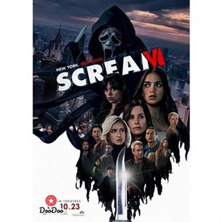 DVD Scream VI (2023) หวีดสุดขีด 6 (เสียง ไทย /อังกฤษ | ซับ ไทย/อังกฤษ) หนัง ดีวีดี