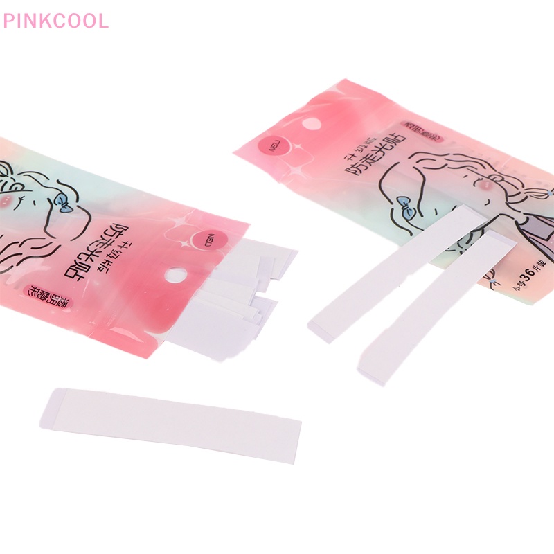 pinkcool-ขายดี-เทปสติกเกอร์ใส-สองด้าน-ป้องกันผิวกาย-36-ชิ้น