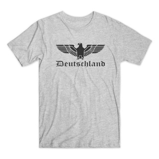 ใหม่? 【 Liutingting19.sg】เสื้อยืด ผ้าฝ้าย 100% พิมพ์ลาย Deutschland German Eagle ของขวัญวันเกิด วันวาเลนไทน์ สําหรับผู้ชาย 474441