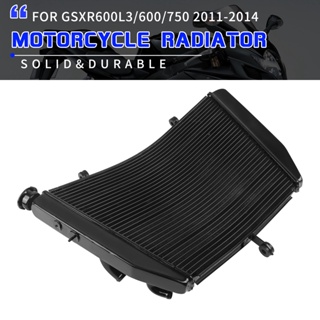ถังเก็บน้ําหล่อเย็นเครื่องยนต์ อลูมิเนียม สําหรับ Suzuki GSXR600 GSXR750 2011-2014 GSXR 600 750 L3