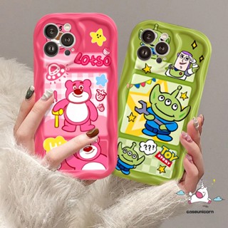 เคสโทรศัพท์มือถือ แบบนิ่ม ลายเอเลี่ยน Toy Story 3D ขอบโค้ง สําหรับ Oppo A16 A57 A5 A5s A12 A55 A17 A7 A15 A17k A54 A3s A54s A95 A1k A74 A16s A16K A31 A16E A9 A96 A53 A76 A77s A92 A77 A52 เคส