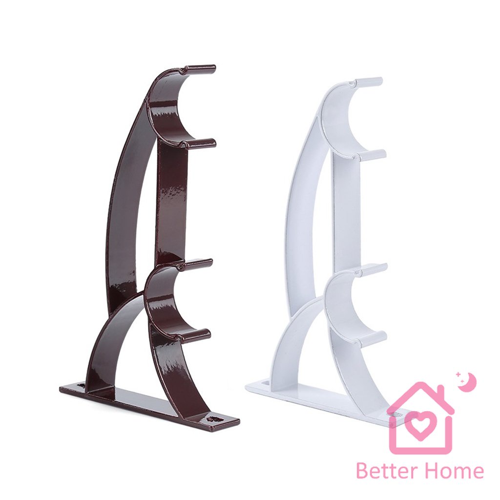 better-ขายึดราวผ้าม่าน-วงเล็บคู่สีขาว-ขายึดผ้าม่าน-curtain-bracket