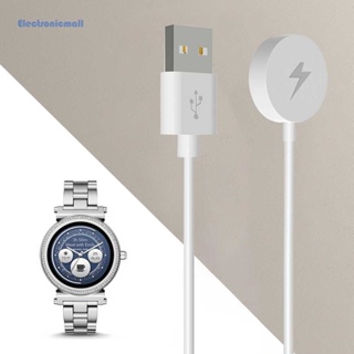 [ElectronicMall01.th] แท่นชาร์จไร้สาย USB แบบเปลี่ยน สําหรับ Michael Kors Access