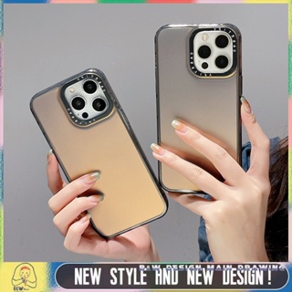 เคสโทรศัพท์มือถือ อะคริลิค กันกระแทก ลายเลเซอร์ สไตล์มินิมอล สําหรับ iPhone 15ProMax 15Pro 15 14 13 12 11 Pro Max