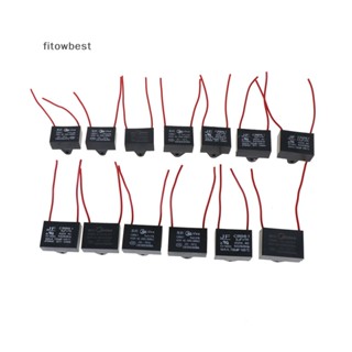 Fbth ตัวเก็บประจุมอเตอร์พัดลมติดเพดาน CBB61 450V 1-10uF QDD