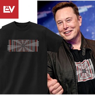 เสื้อยืดคอกลม ผ้าฝ้าย ลายสก๊อต Father of Tesla Conqueror of Mars Elon Musk สไตล์เดียวกัน