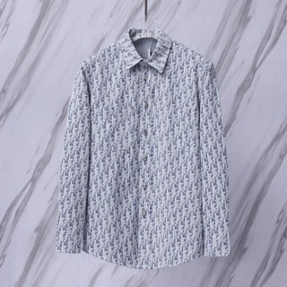 ❤️❤️【พร้อมส่ง】❤️❤️ Dio** ใหม่ เสื้อเชิ้ตยีน แขนยาว สําหรับผู้ชาย และผู้หญิง 2023