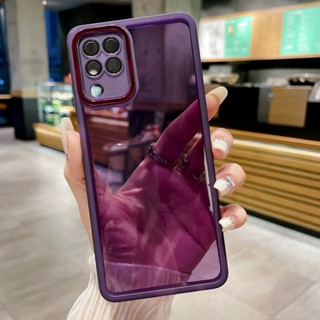 เคสโทรศัพท์มือถือ ซิลิโคนนุ่ม ใส ลาย Vague หรูหรา สําหรับ Samsung A13 A12 A22 A32 A03 Core A52 A52S A21S