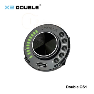 Double OS1 ปิ๊กอัพกีตาร์อะคูสติก บลูทูธ 5.0 มีเอฟเฟคเสียงสะท้อน ควบคุมดิจิทัลในตัว