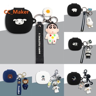 Anker Soundcore R50i Protective Case Cartoon Crayon Shin-chan Keychain Pendant Soundcore Life P3 Silicone Soft Case Shockproof Case Protector Creative Astronaut Anker Soundcore Life P3 / Soundcore R50i Cover Soft Case