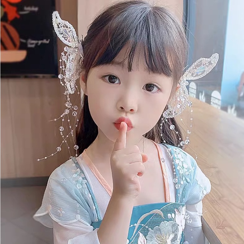 กิ๊บติดผม-รูปปีกผีเสื้อ-เอลฟ์-ปีกจําลอง-สไตล์ฮั่นฝู-แฟชั่นโบราณ-สําหรับเด็กผู้หญิง
