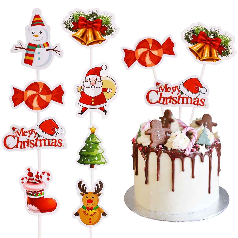ท็อปเปอร์คัพเค้ก-merry-xmas-24-ชิ้น-การ์ตูนต้นคริสต์มาส-ซานต้า-สโนว์แมน-แทรก-สําหรับตกแต่งเค้ก-ขนมหวาน-ปาร์ตี้