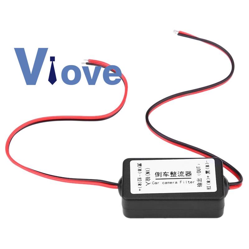 ตัวเชื่อมต่อฟิลเตอร์รีเลย์กล้องมองหลังรถยนต์-12v-สําหรับบัลลาสต์ป้องกันสัญญาณรบกวนเลนส์มองหลัง