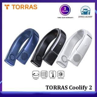 Torras Coolify 2 เครื่องปรับอากาศ แบบพกพา 9 โหมด พัดลมไร้ใบพัด ลมเย็น ชาร์จ USB-C