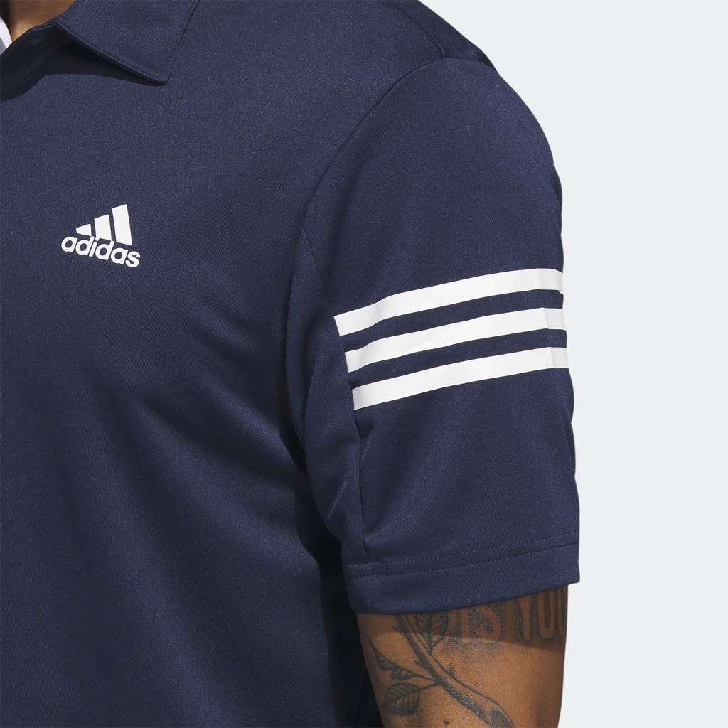 adidas-กอล์ฟ-เสื้อโปโล-3-stripes-ผู้ชาย-สีน้ำเงิน-hr8959