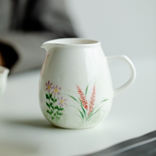 [A046] ชุดถ้วยชาเซรามิค ลายมังกร สีเขียว สําหรับครัวเรือน