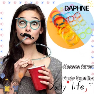 Daphne หลอดแว่นตาพีวีซีแบบยืดหยุ่น Diy สําหรับงานปาร์ตี้