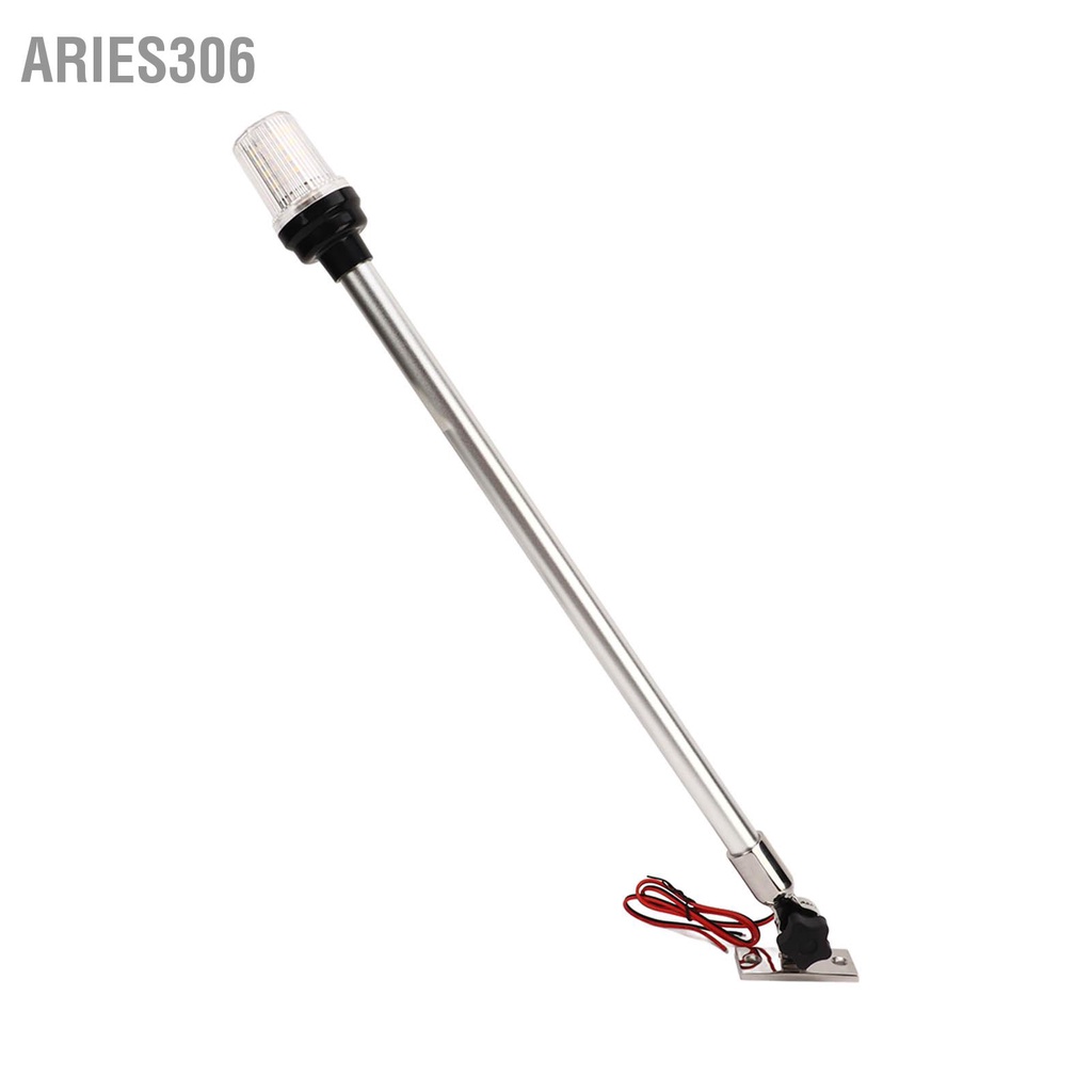 aries306-led-พับลงท้ายเรือแสง-360-องศา-22-นิ้วโคมไฟนำทางเรือพร้อมฐานสแตนเลส-316-สำหรับเรือประมงเรือยอทช์เรือ