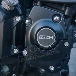 พร้อมส่ง สติกเกอร์โลหะ ลาย Kawasaki Z900RS DOHC สําหรับติดตกแต่งเครื่องยนต์