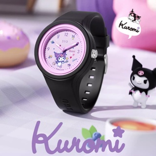 Kuromi Gourmet Little Master Jelly Watch ของขวัญ kuromi นาฬิกาการ์ตูนอิเล็กทรอนิกส์ นาฬิกาการ์ตูน นาฬิกา kuromi เครื่องประดับน่ารัก การ์ตูน ของขวัญ