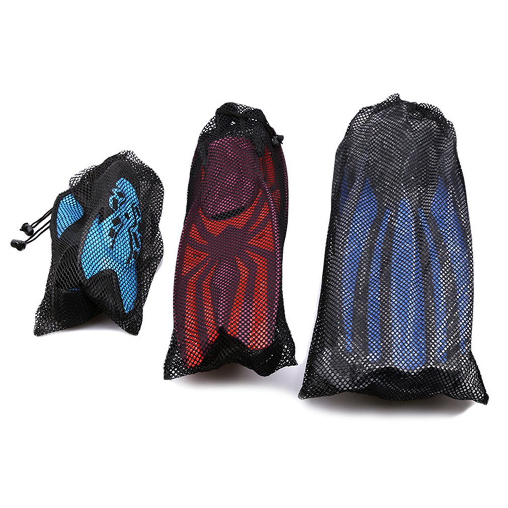 mesh-fins-matching-portable-quick-drying-mesh-drawstring-drawstring-pocket