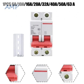 ⚡NEW 8⚡Circuit Breaker 10cm DIN Rail 1pc AC Disconnector For Solar AC Systems