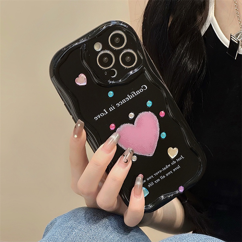 เคสโทรศัพท์มือถือ-ลายหัวใจ-สีครีม-สําหรับ-iphone-15-14promax-13-12-11-xr-xs-x-xsmax-7-8plus-dinuo