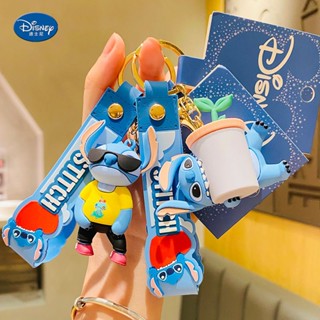 ของแท้ พวงกุญแจ จี้การ์ตูน Stitch น่ารัก ขนาดเล็ก สร้างสรรค์ ของขวัญ สําหรับผู้ชาย ผู้หญิง กระเป๋านักเรียน