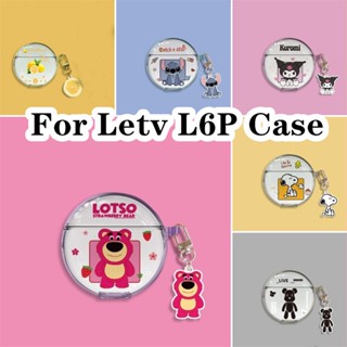 【พร้อมส่ง】เคสหูฟัง แบบนิ่ม แบบใส ลายการ์ตูนน่ารัก สําหรับ Letv L6P Letv L6P